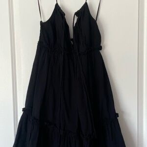 H&M Divided Black BabyDoll Dress